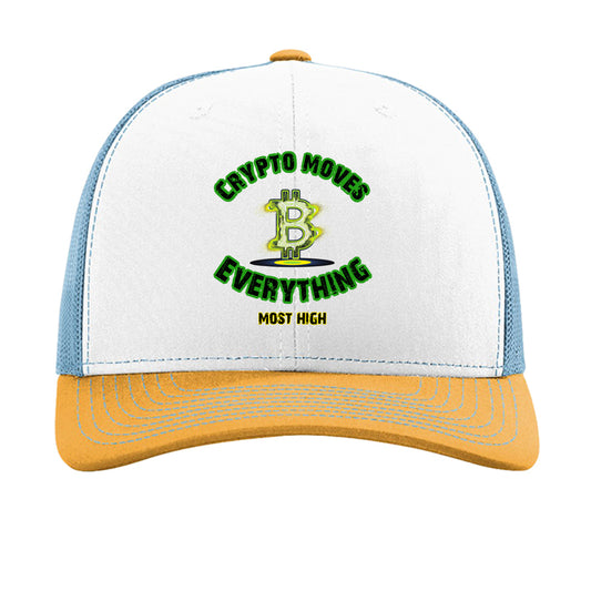 White/ Columbia Blue/ Yellow - FRONT