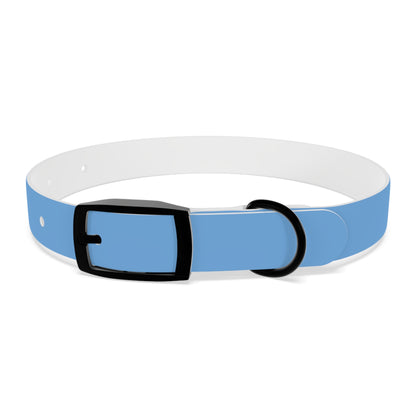 'Most High Pup' Blue Graphic Dog Collar — Stylish Urban Pet Accessory