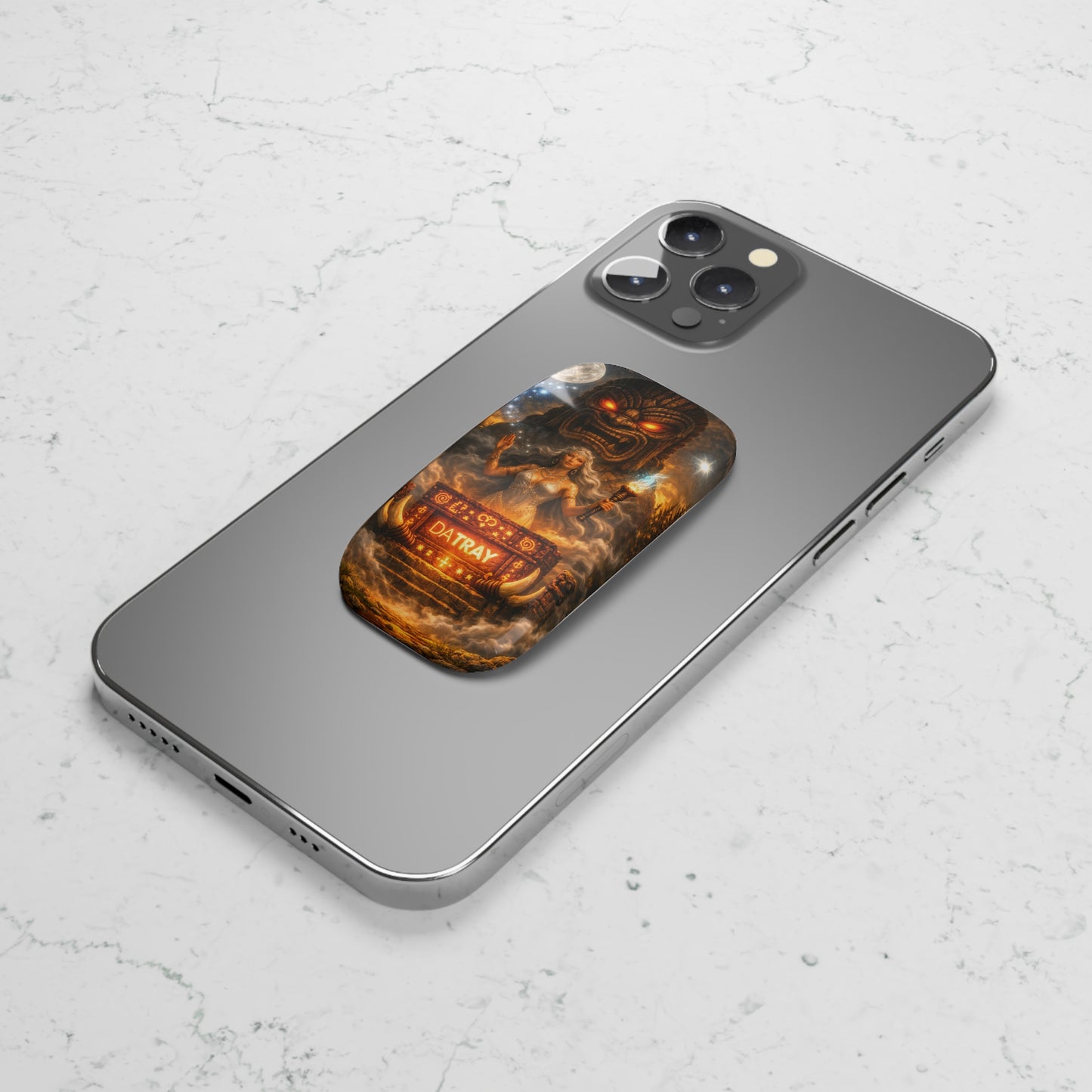 Phone Grip — Mythic Tiki Goddess Design ("DATRAY")