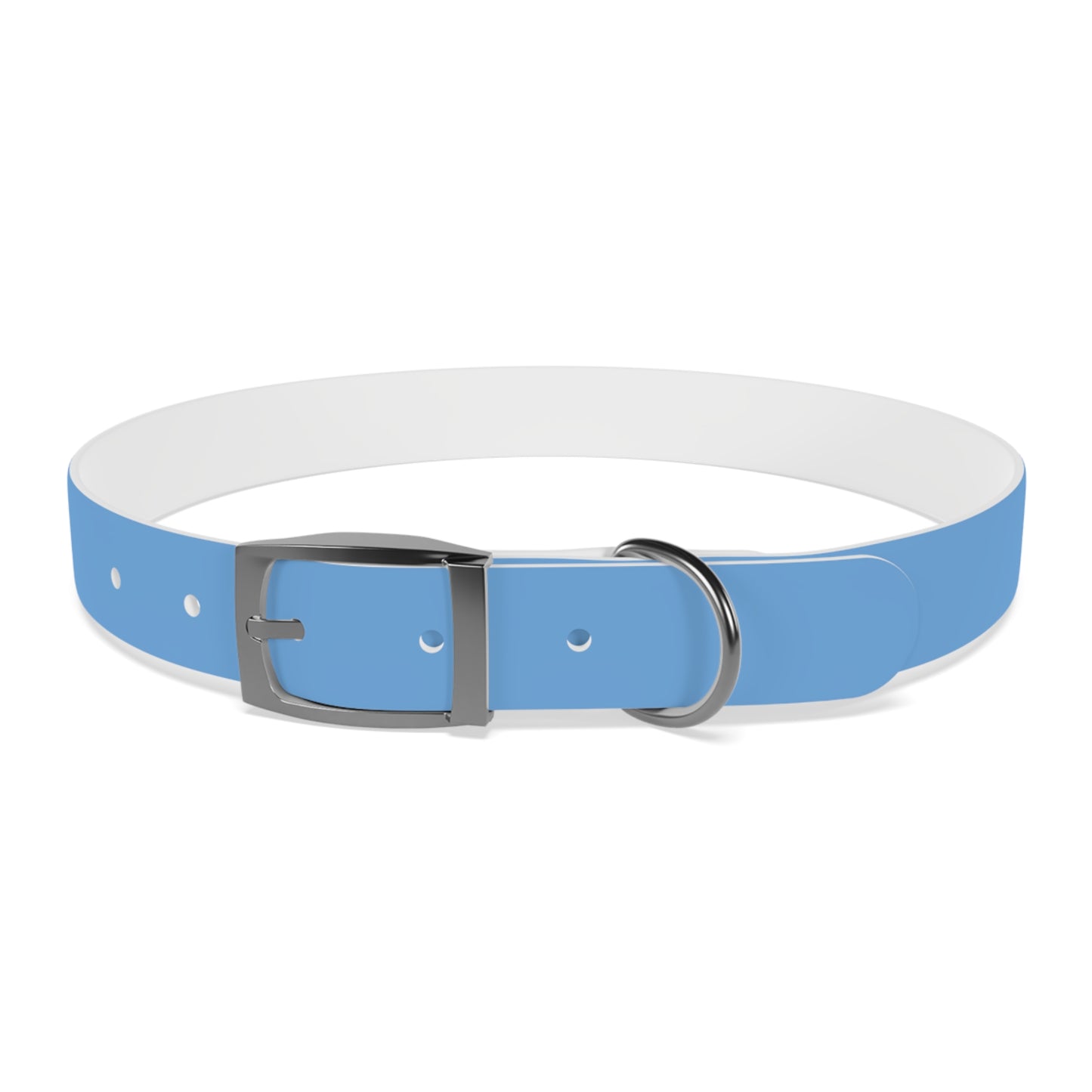 'Most High Pup' Blue Graphic Dog Collar — Stylish Urban Pet Accessory