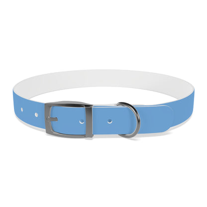 'Most High Pup' Blue Graphic Dog Collar — Stylish Urban Pet Accessory