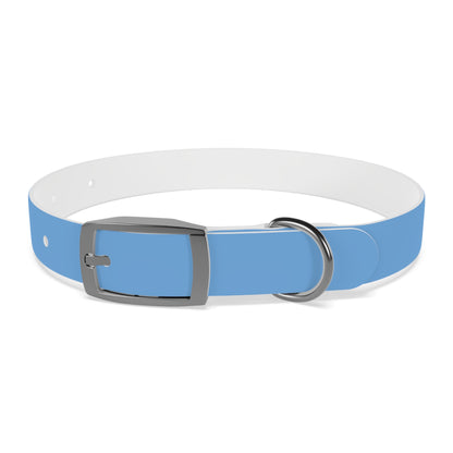 'Most High Pup' Blue Graphic Dog Collar — Stylish Urban Pet Accessory