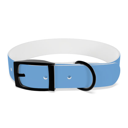 'Most High Pup' Blue Graphic Dog Collar — Stylish Urban Pet Accessory