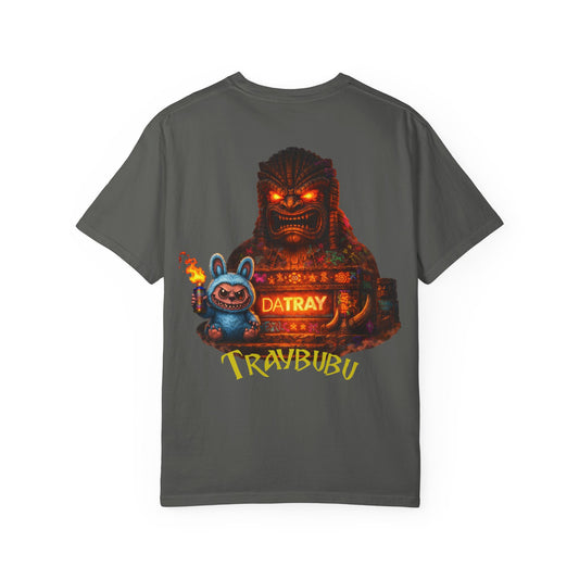 T-Shirt — Vintage Money Crest Front & Trippy Monster Back | "Wealth Most High" Graphic Tee