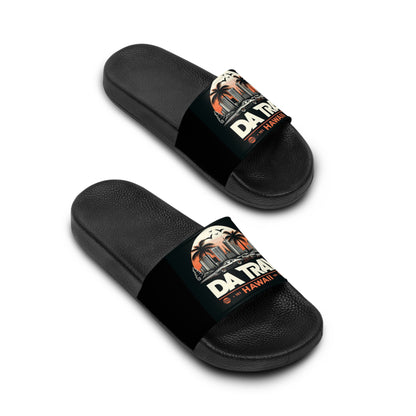 Da Tray Hawaii Slide Sandals — Tropical Palm Resort Men’s Slides