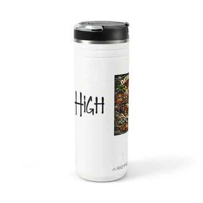 24oz Titan Thermal Tumbler — Datray Hawaii 'Blowin Cloudz 2.0' Graphic Travel Mug