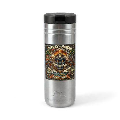 24oz Titan Thermal Tumbler — Datray Hawaii 'Blowin Cloudz 2.0' Graphic Travel Mug
