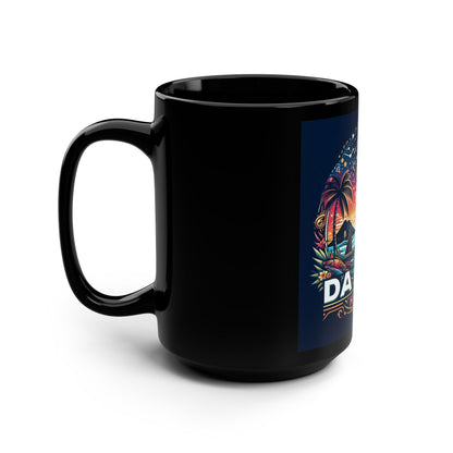15oz Black Mug — Da Tray Hawaii