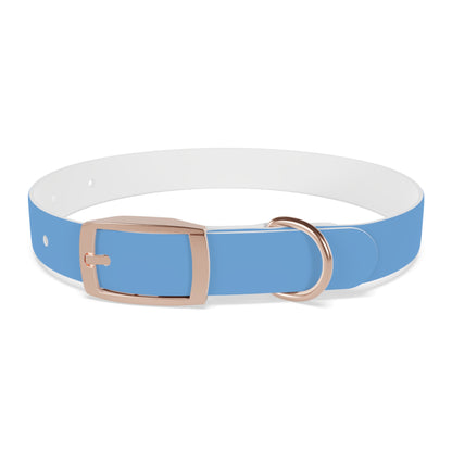 'Most High Pup' Blue Graphic Dog Collar — Stylish Urban Pet Accessory