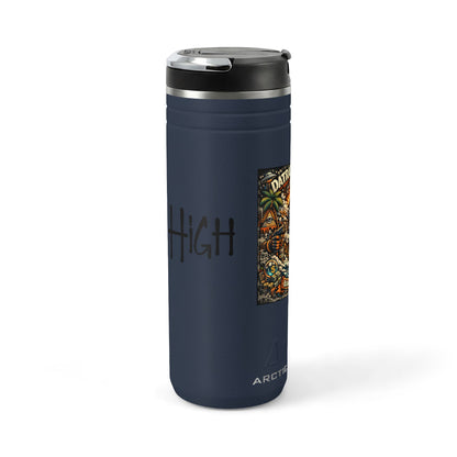 24oz Titan Thermal Tumbler — Datray Hawaii 'Blowin Cloudz 2.0' Graphic Travel Mug