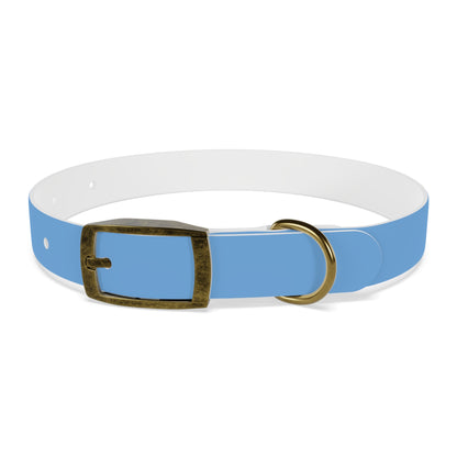 'Most High Pup' Blue Graphic Dog Collar — Stylish Urban Pet Accessory