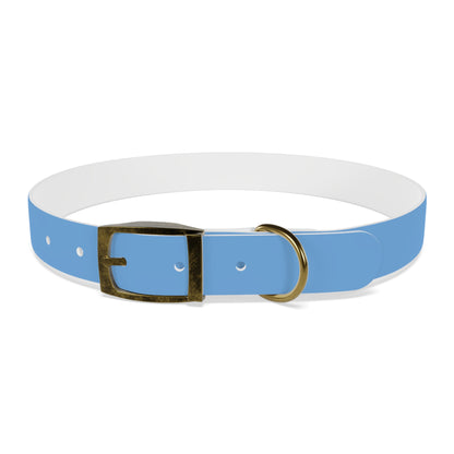 'Most High Pup' Blue Graphic Dog Collar — Stylish Urban Pet Accessory