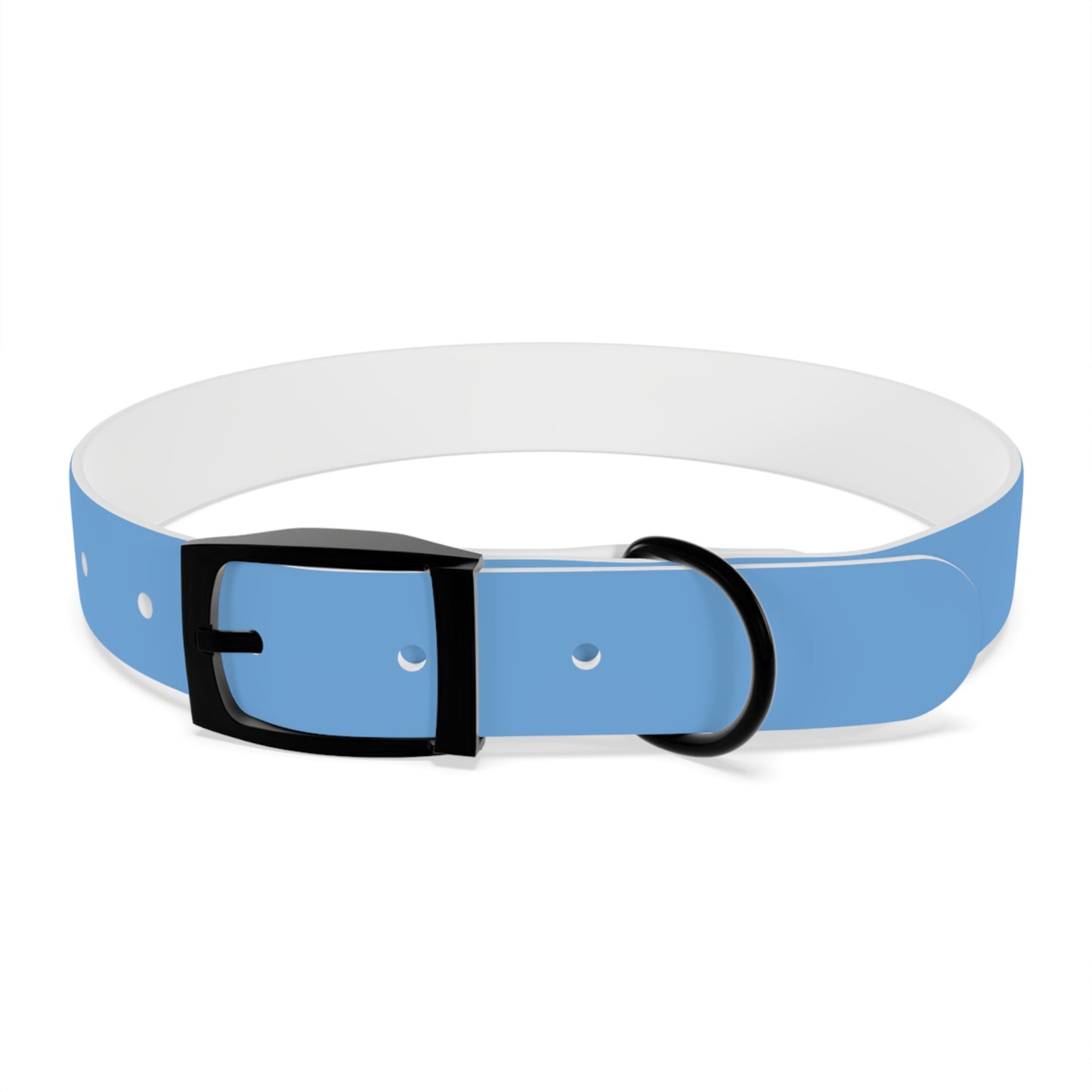 'Most High Pup' Blue Graphic Dog Collar — Stylish Urban Pet Accessory