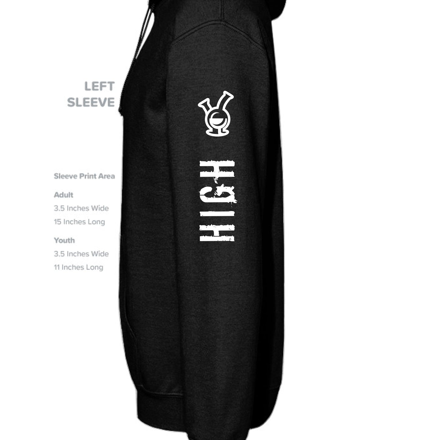 BLACK/ WHITE_001 - SLEEVE_LEFT