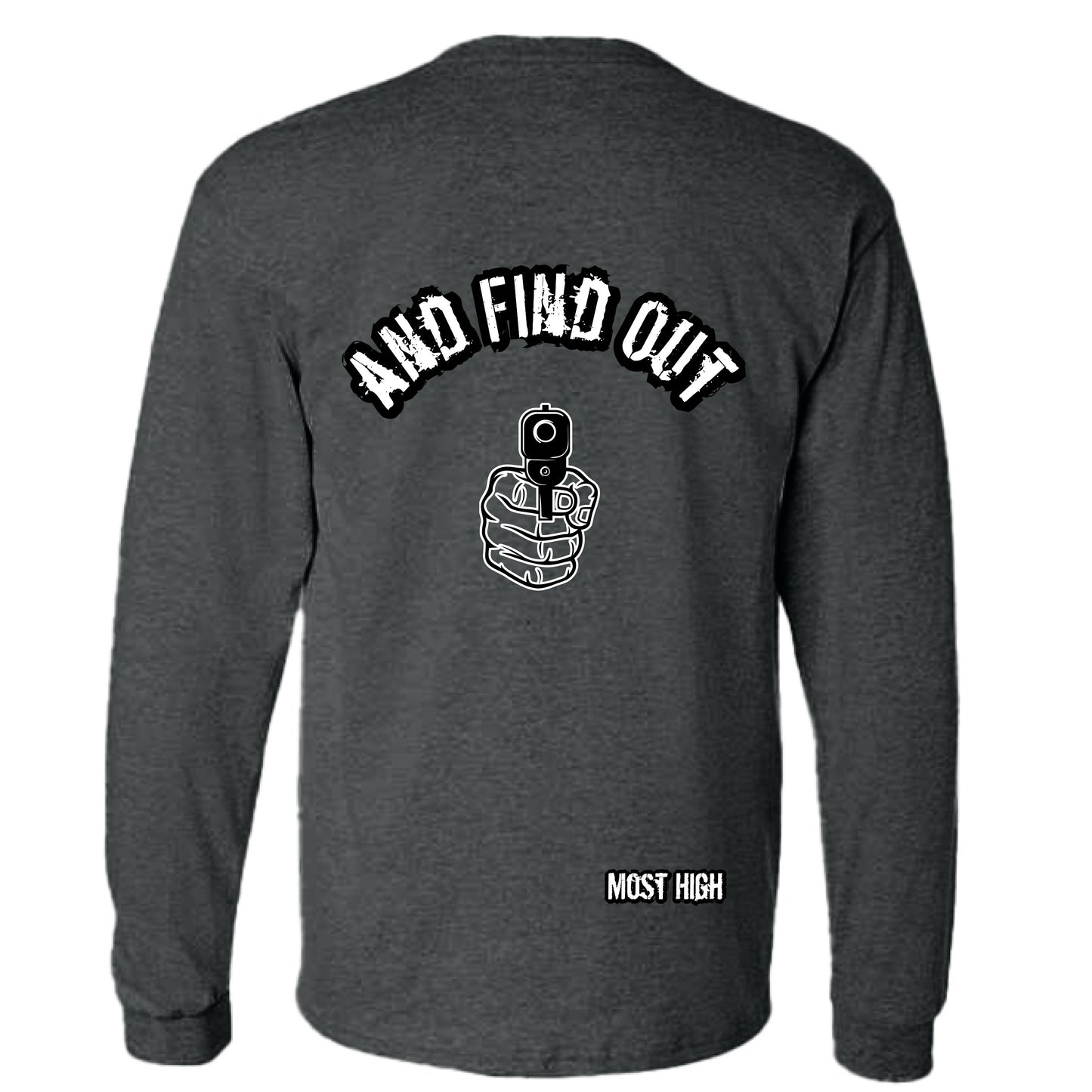 CHARCOAL HEATHER - BACK
