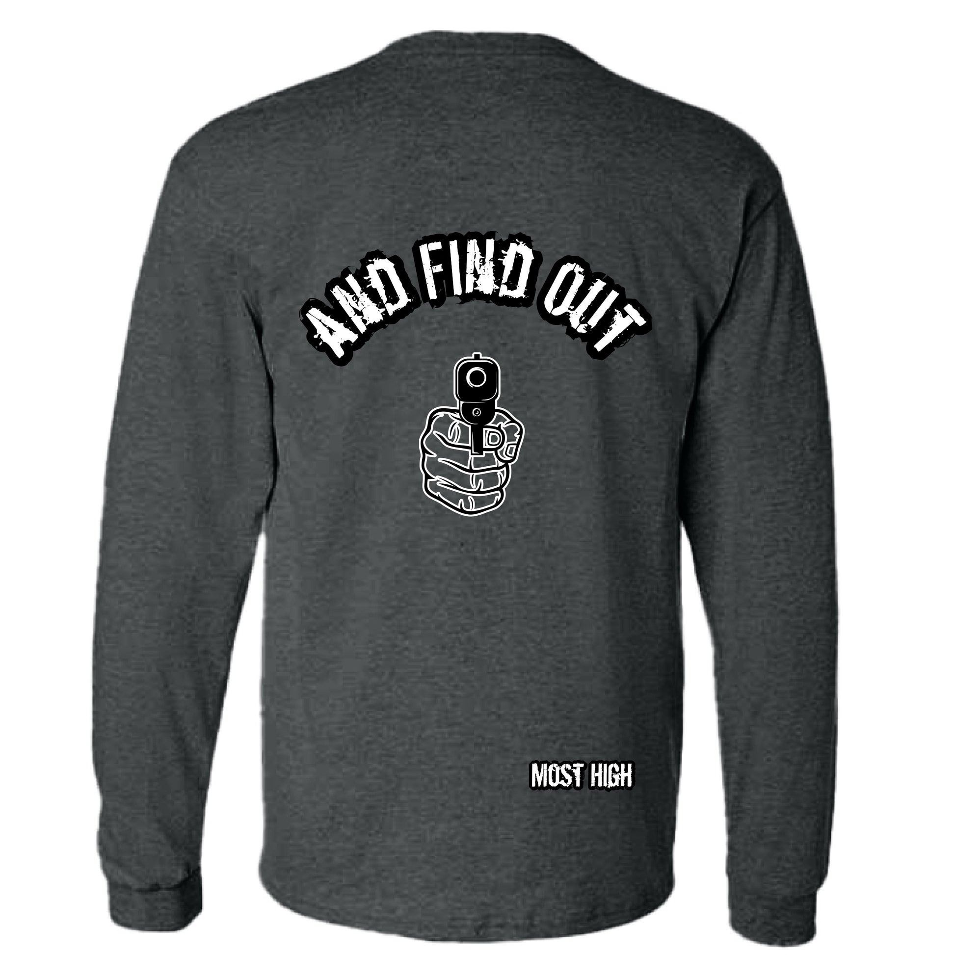 CHARCOAL HEATHER - BACK