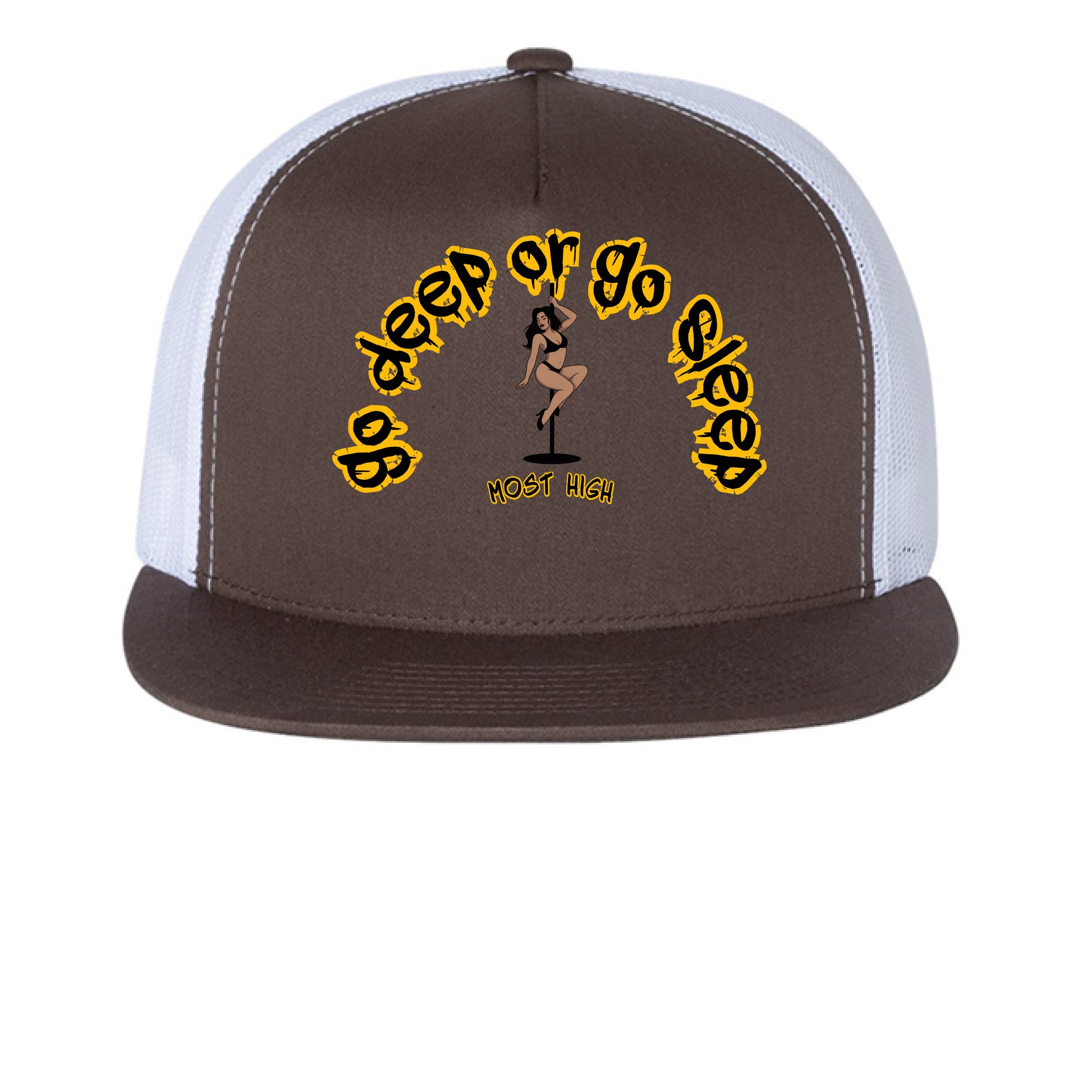 Brown/ White - FRONT