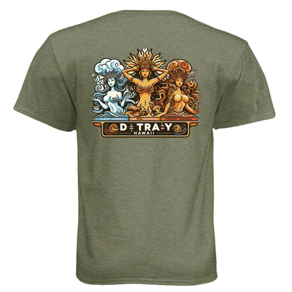 MILITARY GREEN - BACK
