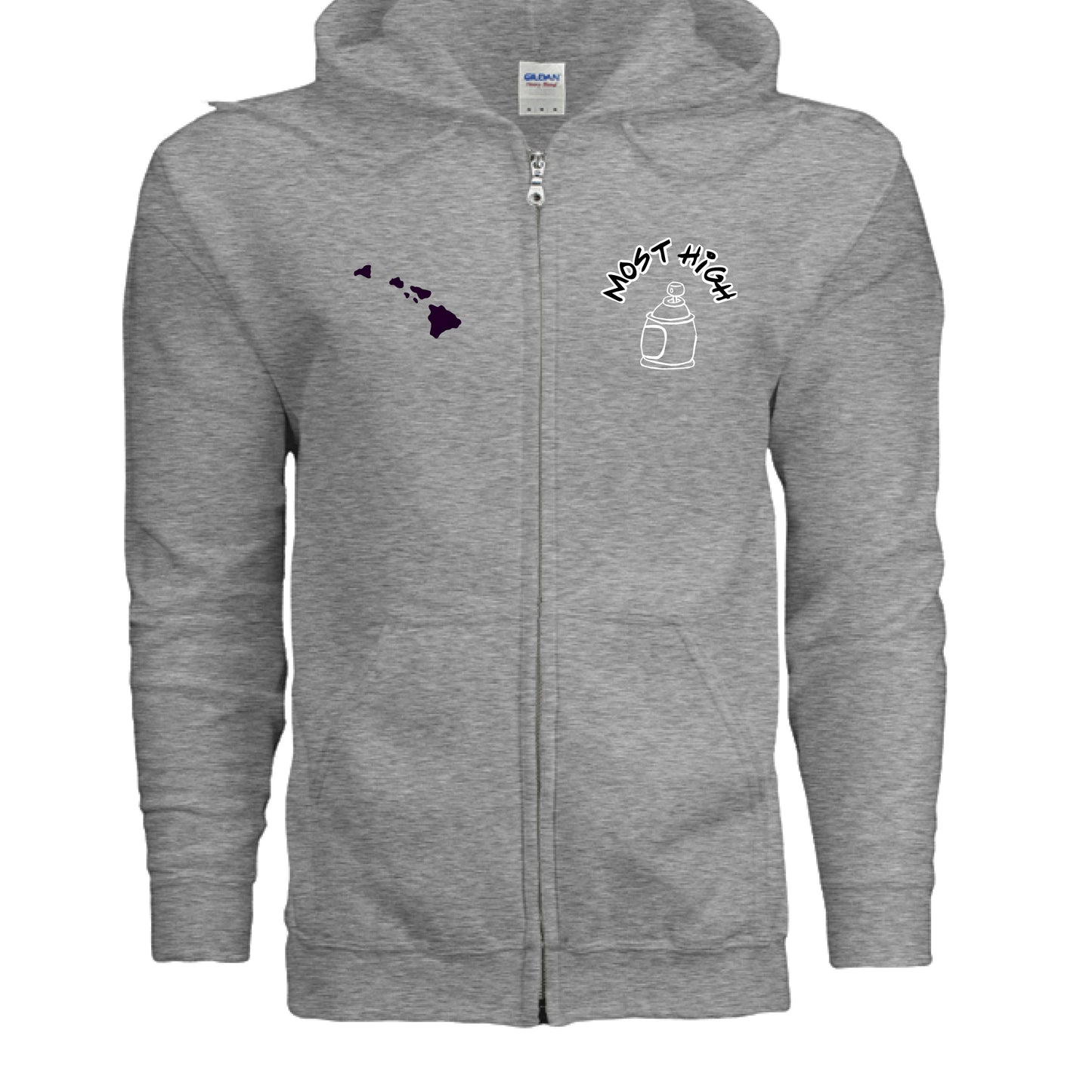 GRAPHITE HEATHER - FRONT