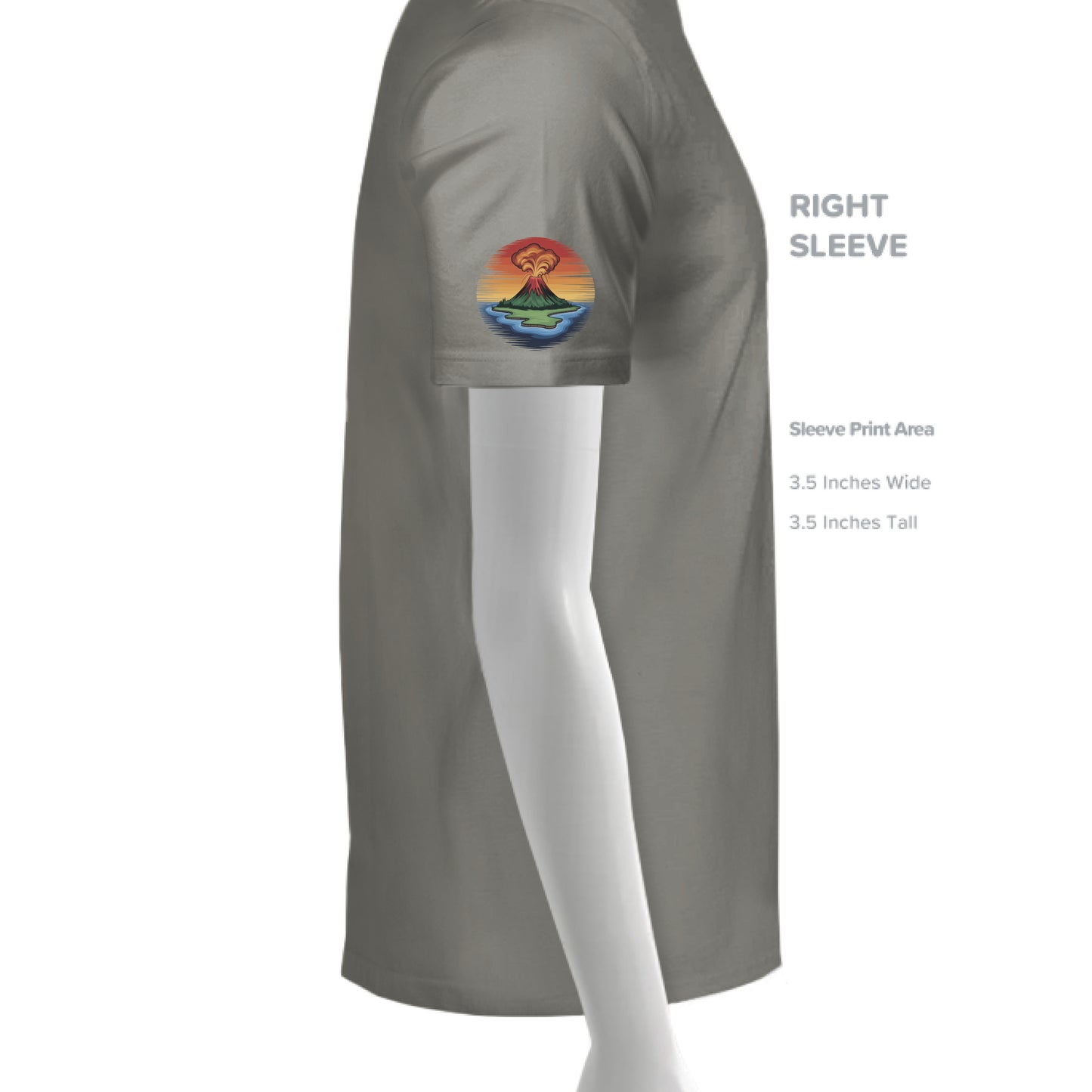 CHARCOAL GREY - SLEEVE_RIGHT