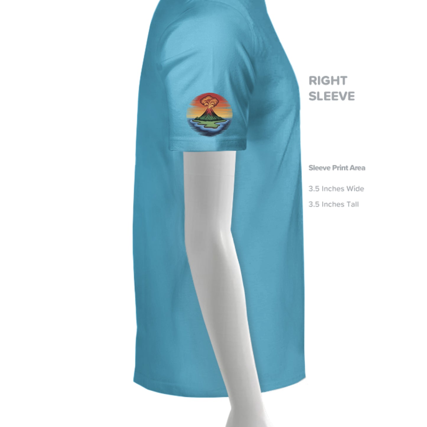 AQUATIC BLUE - SLEEVE_RIGHT