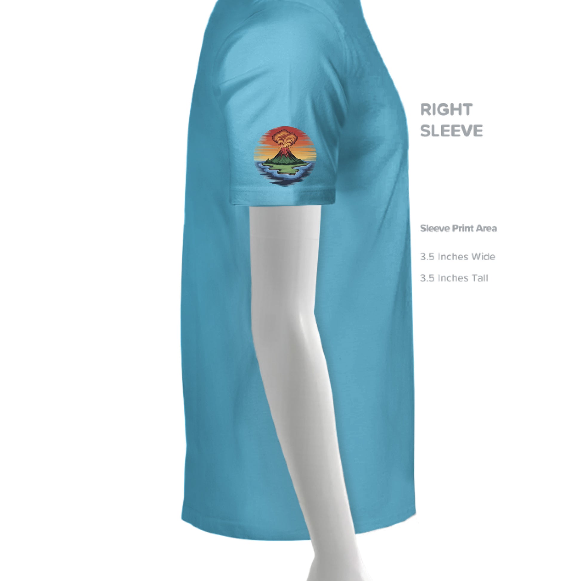 AQUATIC BLUE - SLEEVE_RIGHT