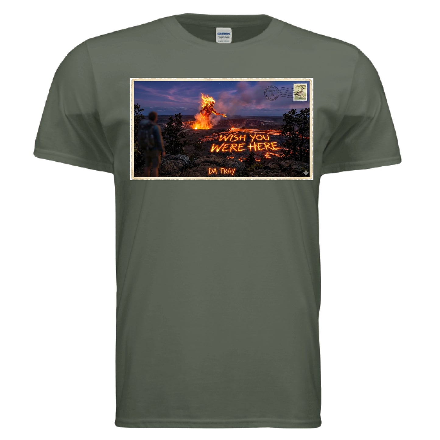 MILITARY GREEN - FRONT