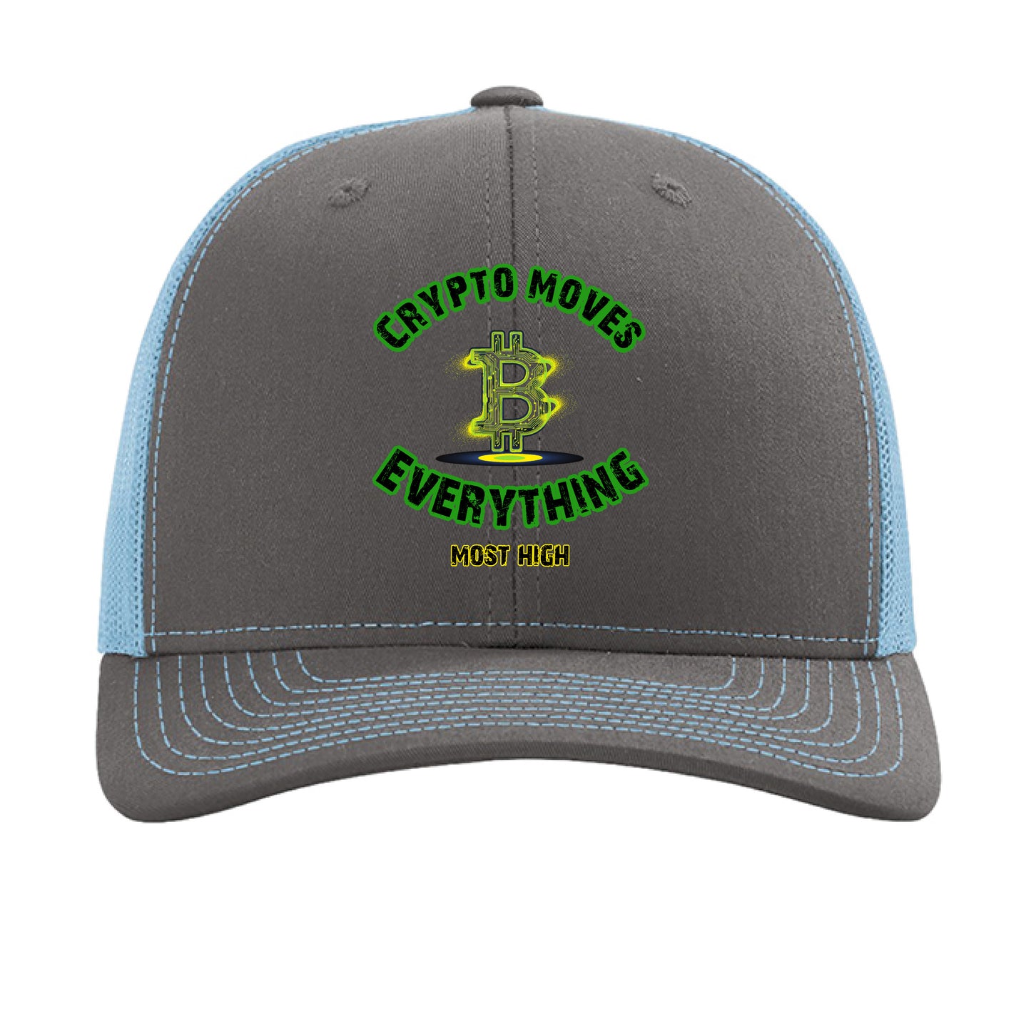 Charcoal/ Columbia Blue - FRONT