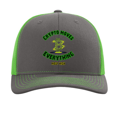 Charcoal/ Neon Green - FRONT