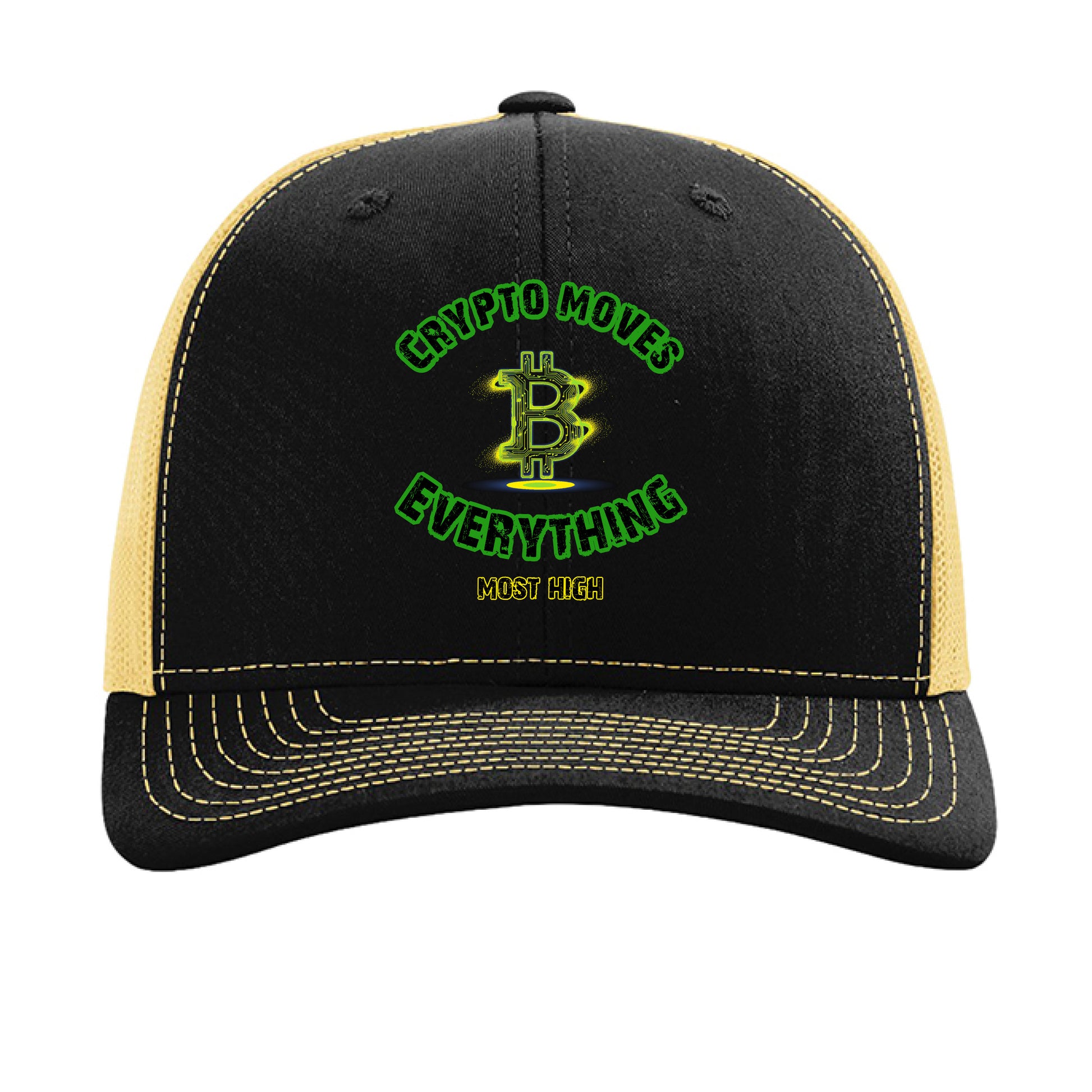 Black/ Vegas Gold - FRONT