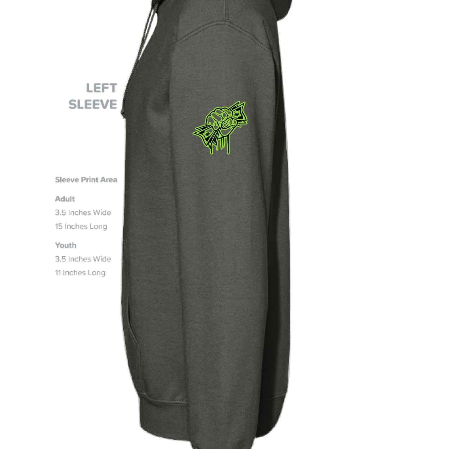 SMOKE GRAY - SLEEVE_LEFT