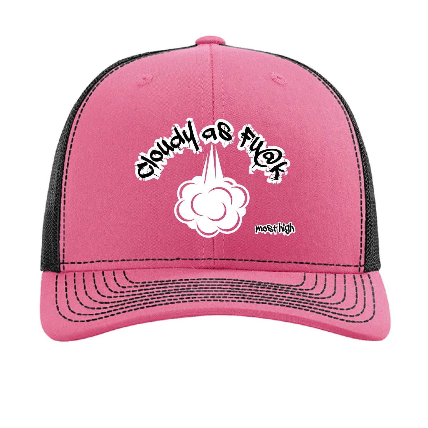 Hot Pink/ Black - FRONT