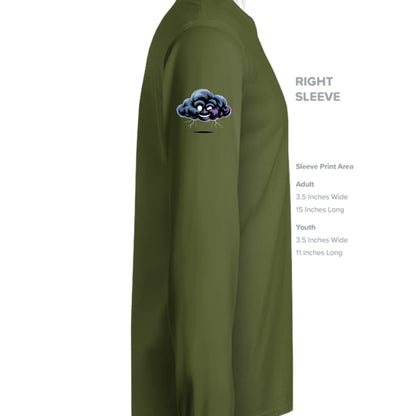 MILITARY GREEN - SLEEVE_RIGHT