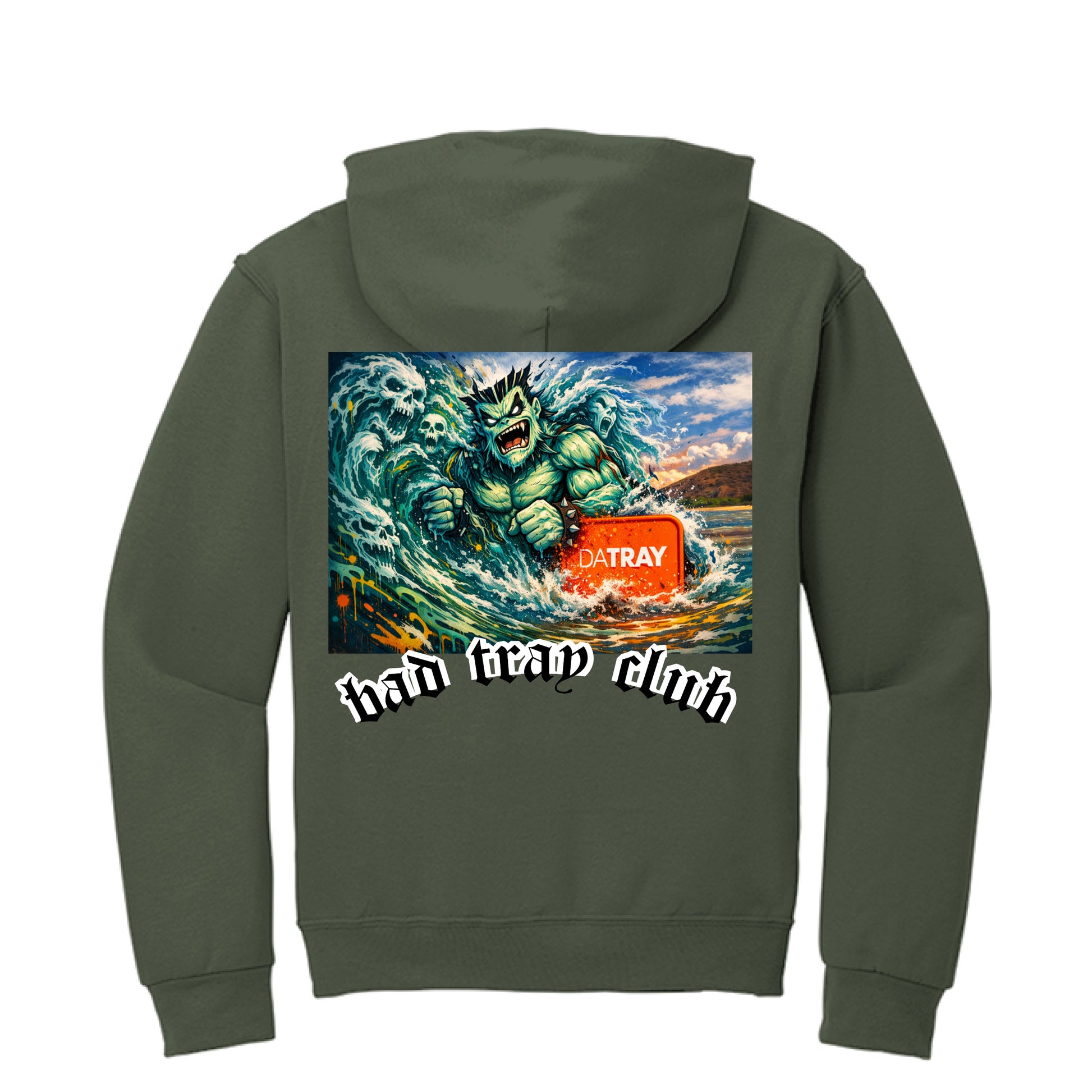 MILITARY GREEN - BACK