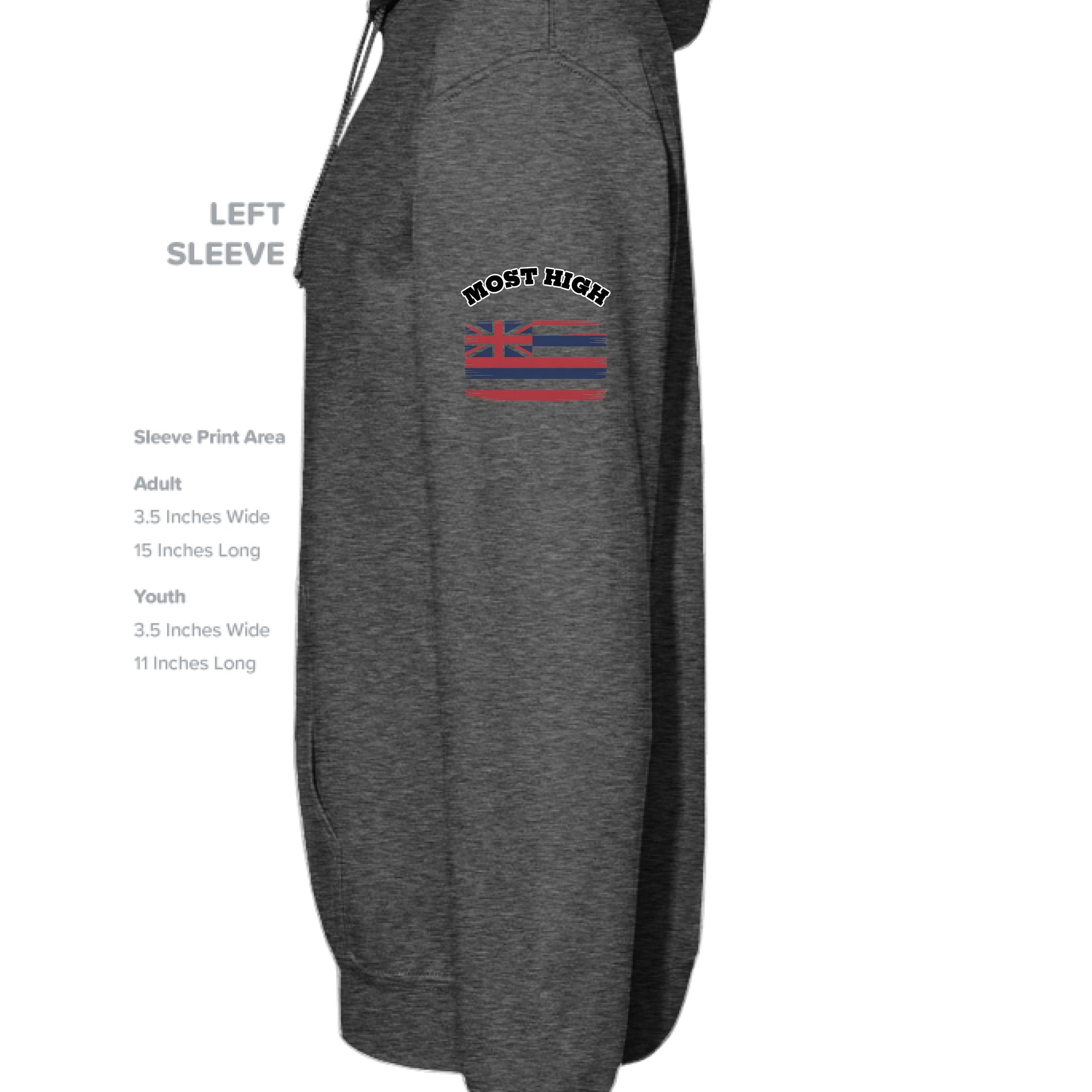 BLACK HEATHER - SLEEVE_LEFT