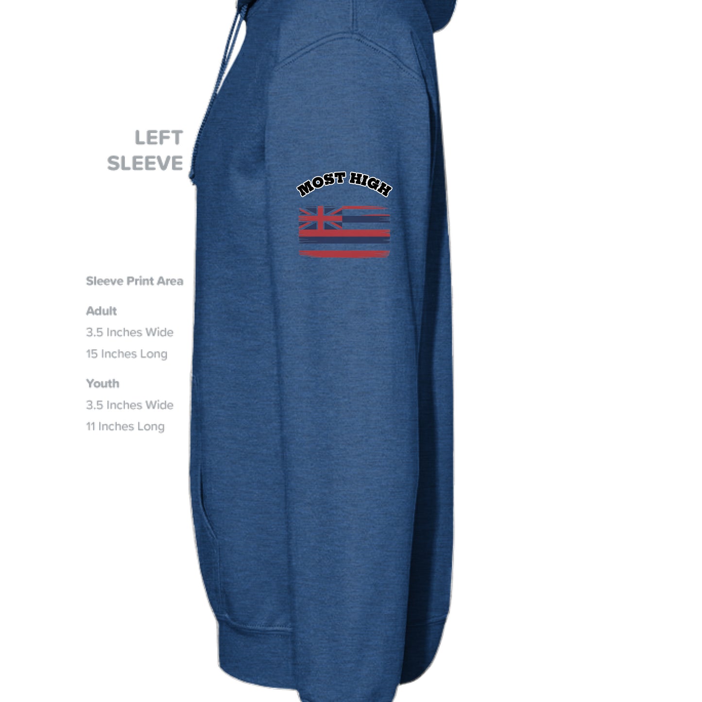 Vintage Heather Blue - SLEEVE_LEFT
