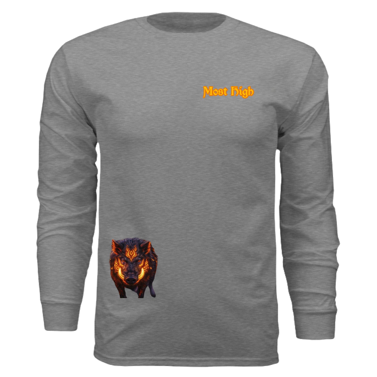 GRAPHITE HEATHER - FRONT