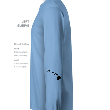 CAROLINA BLUE - SLEEVE_LEFT